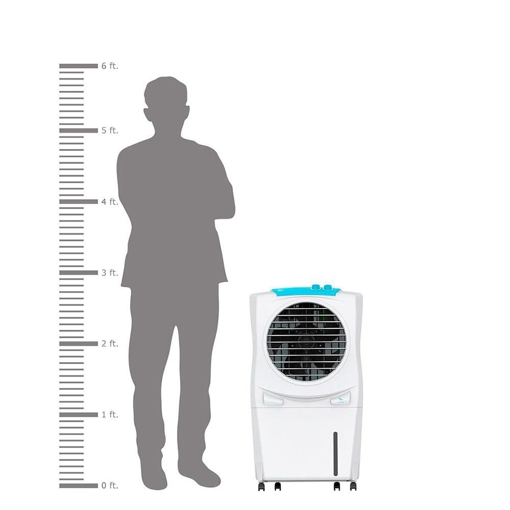 Climatizador de Ar Frio Symphony Portátil Evaporativo 27 Litros, Branco, Ice Cube 27, 220V