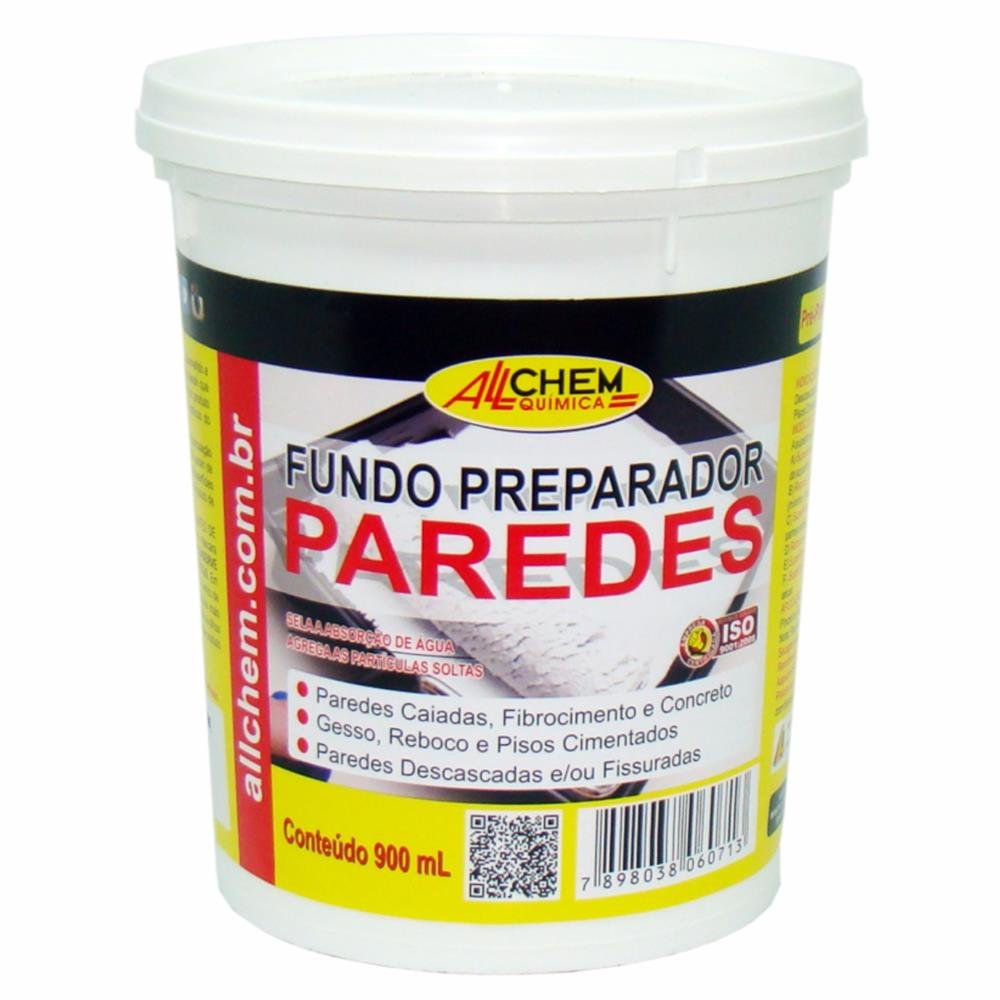 Fundo Preparador Paredes Allchem 900ml