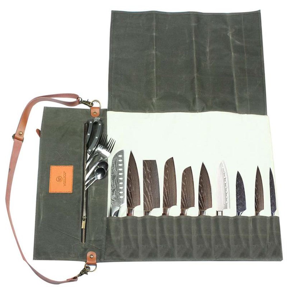 Estojo de Facas Churrasco Pro BBQ Churrasqueiro - FlexInter