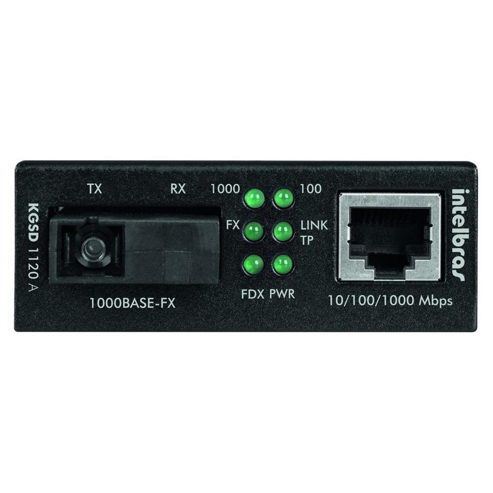 Conversor Midia KGSD1120A Giga Mono 20km