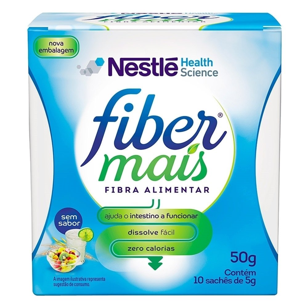 Fibermais Resource Suplemento de Fibras Sem Sabor 50g - Nestlé