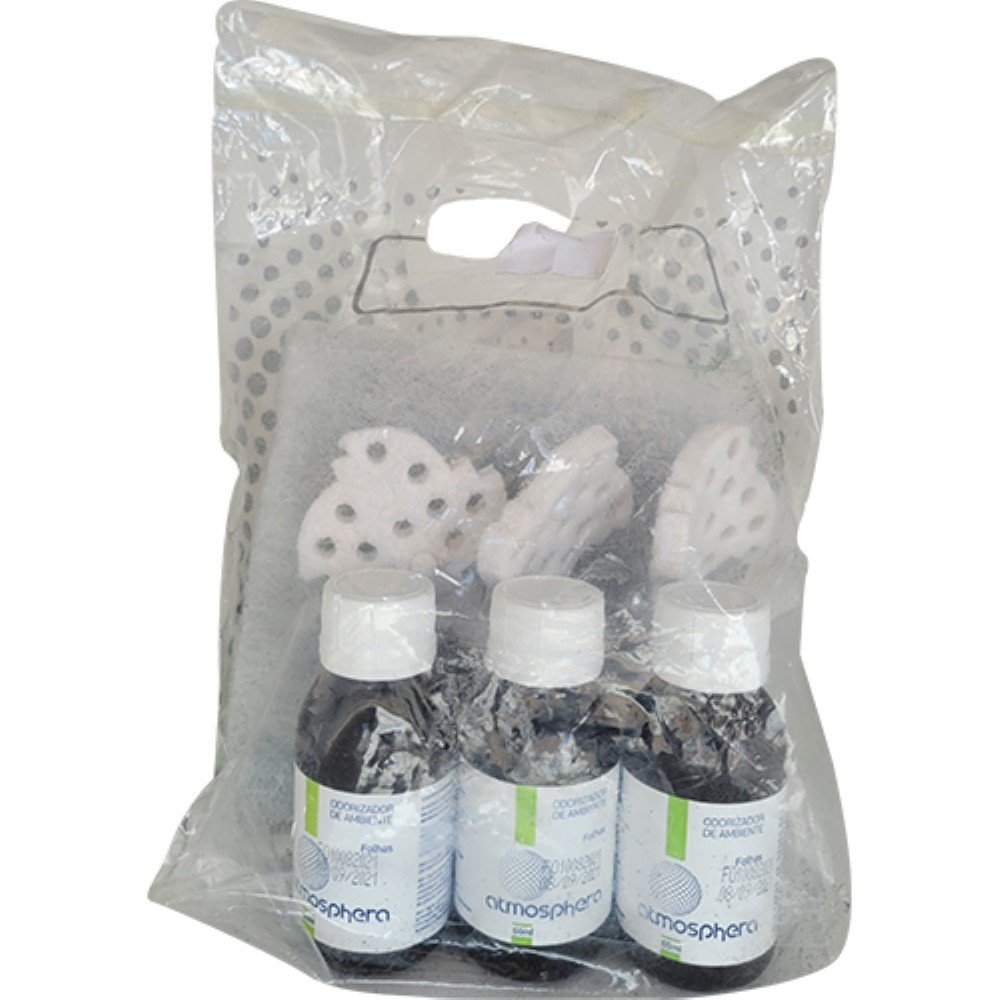 Kit Com 3 Essencia Elegance Para Apartamento Atmosphera