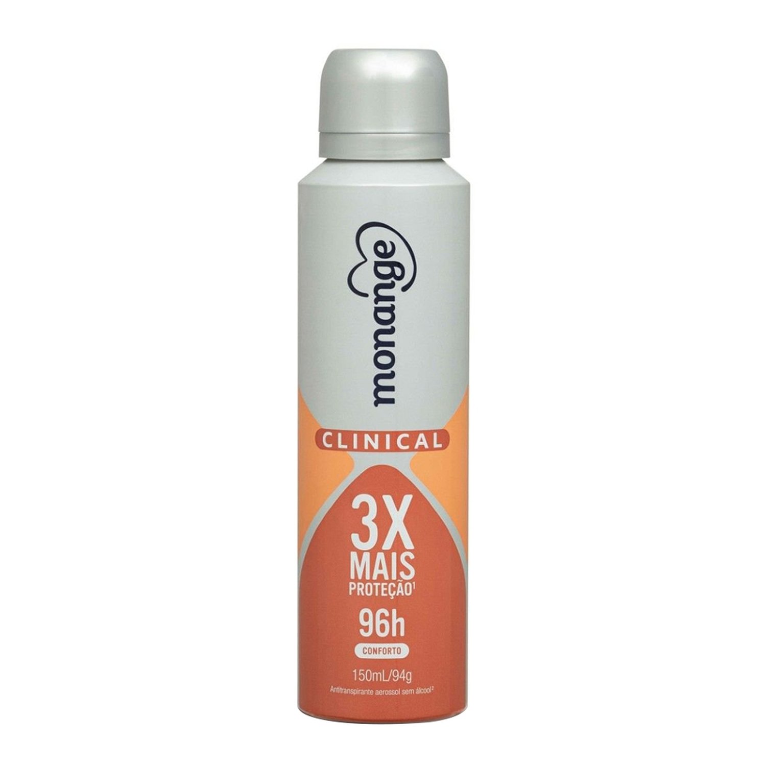 Desodorante Monange Clinical Conforto Aerossol Antitranspirante Feminino 150ml
