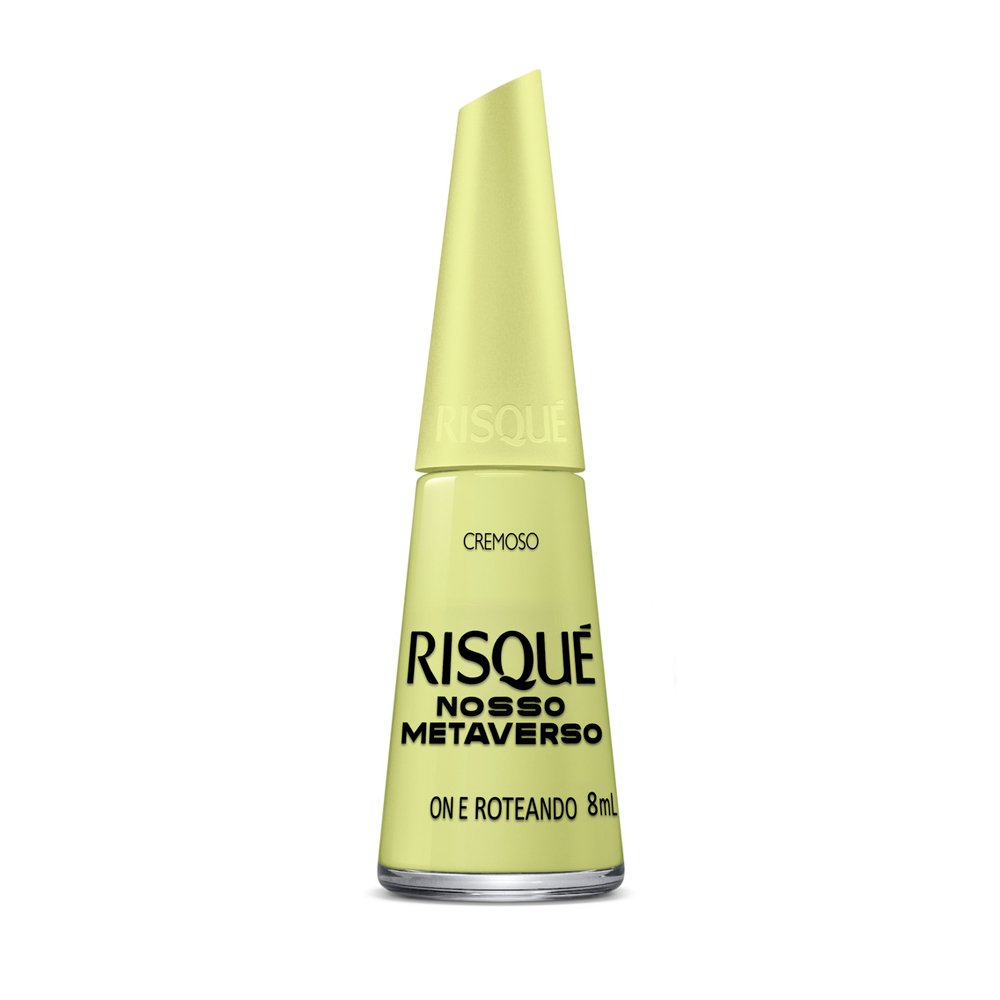 Esmalte Risque Cremoso On E Roteando Nu