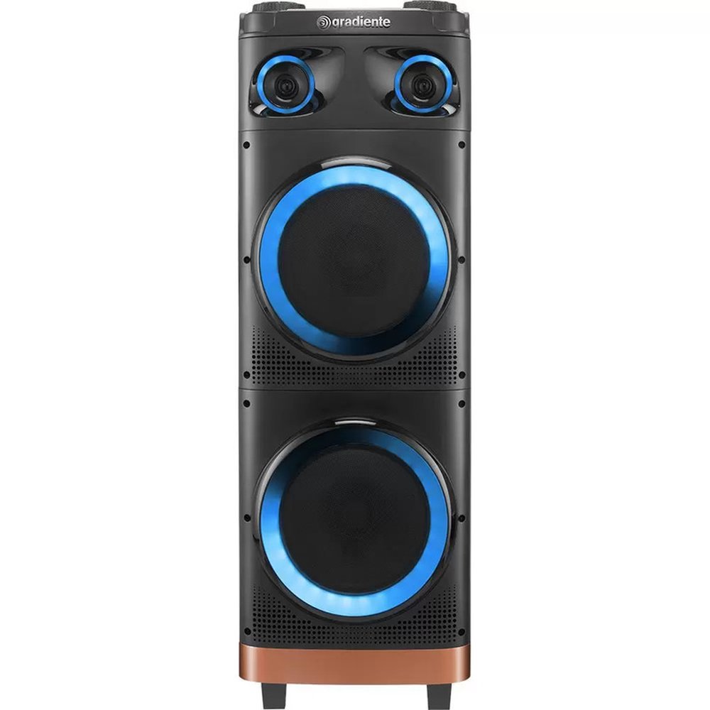 Caixa Amplificada Gradiente GCA110 Power Beat Cobre 1000W Bivolt