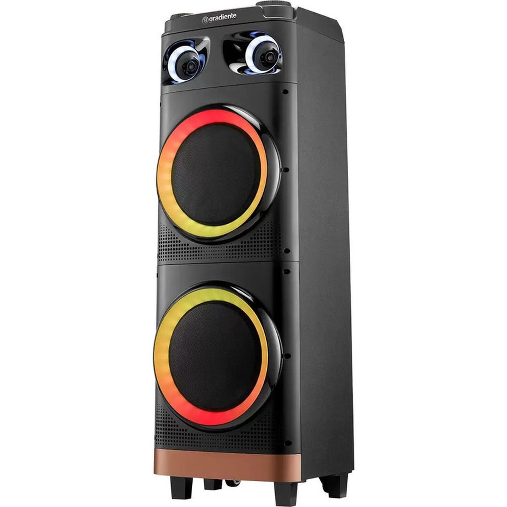 Caixa Amplificada Gradiente GCA110 Power Beat Cobre 1000W Bivolt