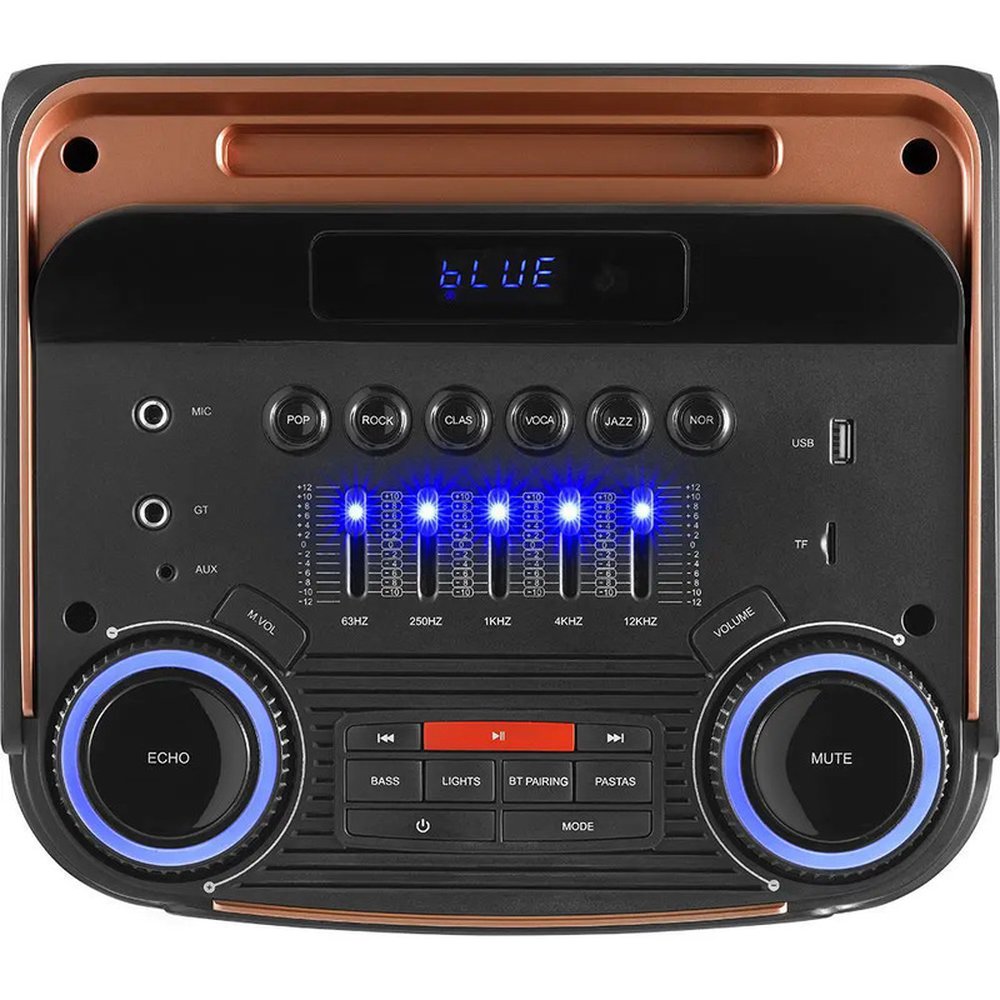 Caixa Amplificada Gradiente GCA110 Power Beat Cobre 1000W Bivolt