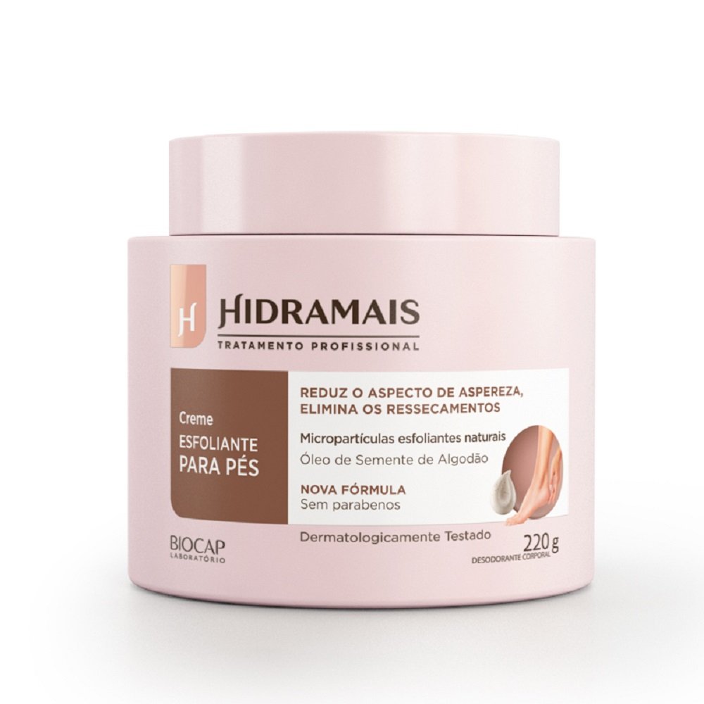 Creme Hidramais Esfoliante Para Pés 220 g