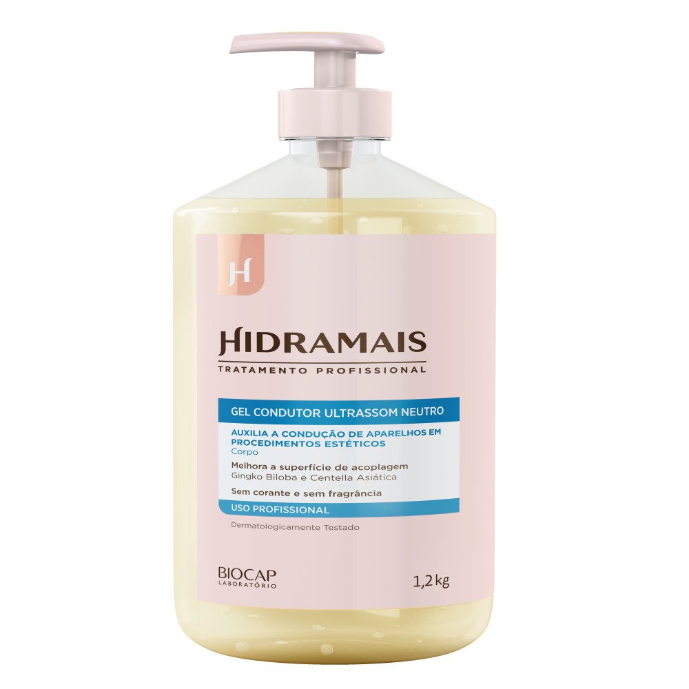 Gel Condutor Ultrassom Hidramais Neutro 1,2 kg