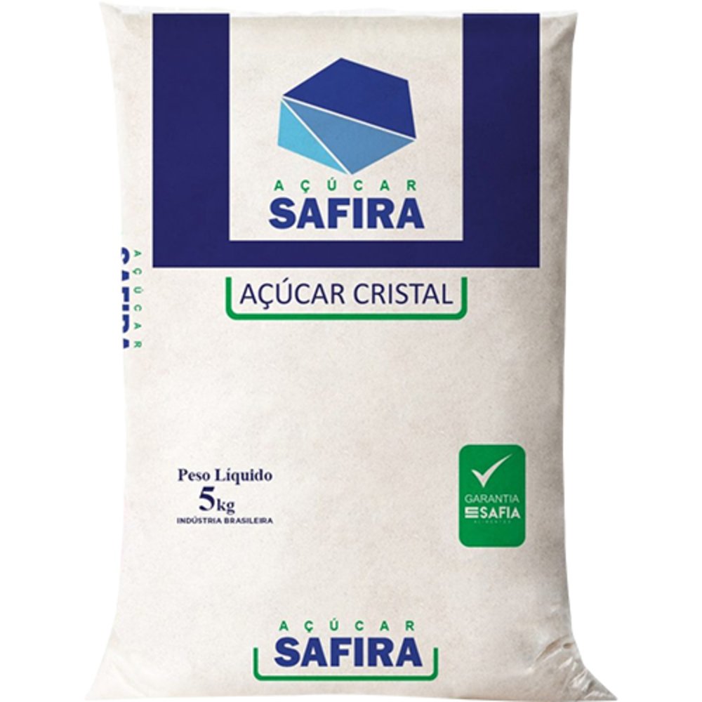 Acucar Cristal 5kg Safira