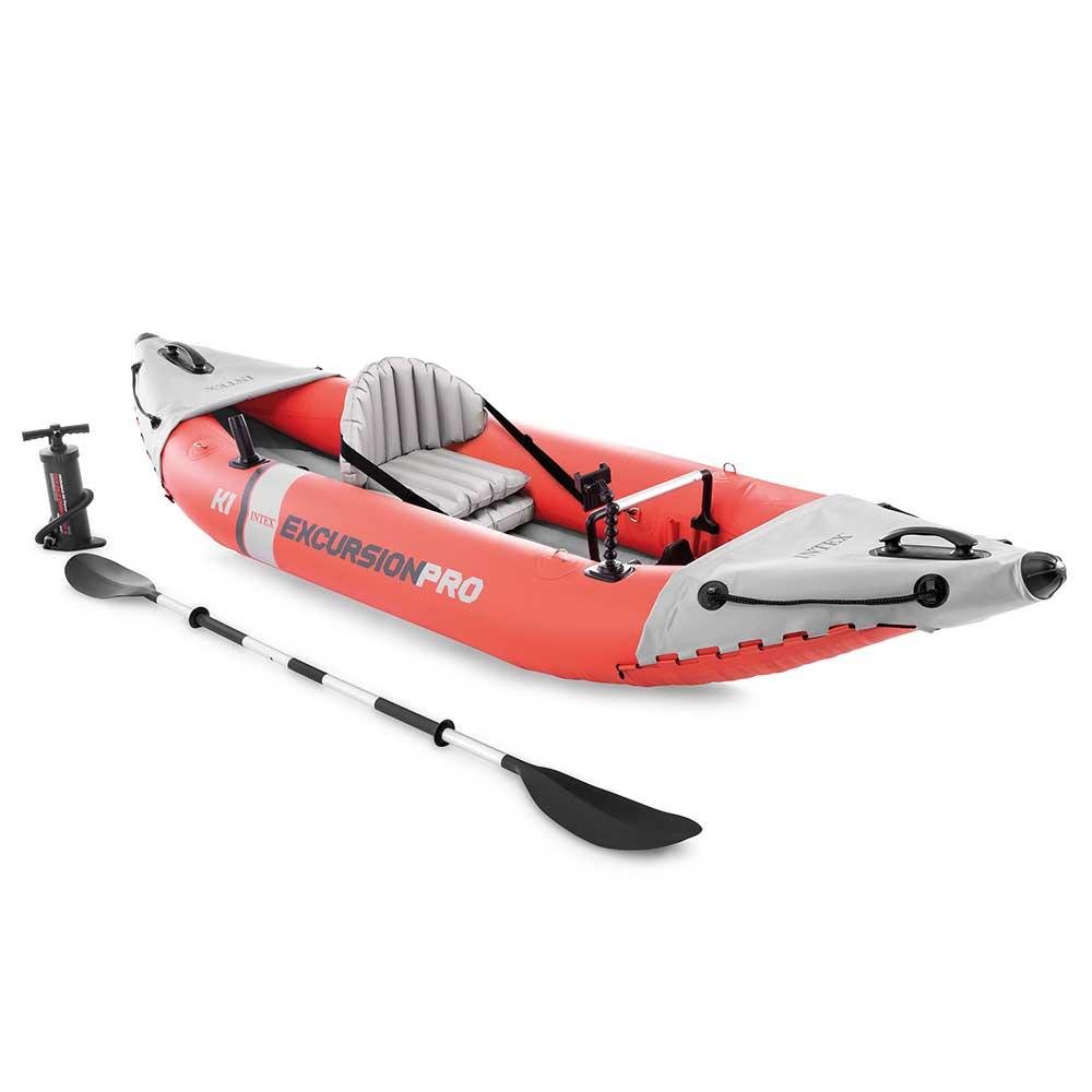 Caiaque Inflável K1 Excursion Pro com Remo de Alumínio Intex - 68303NP