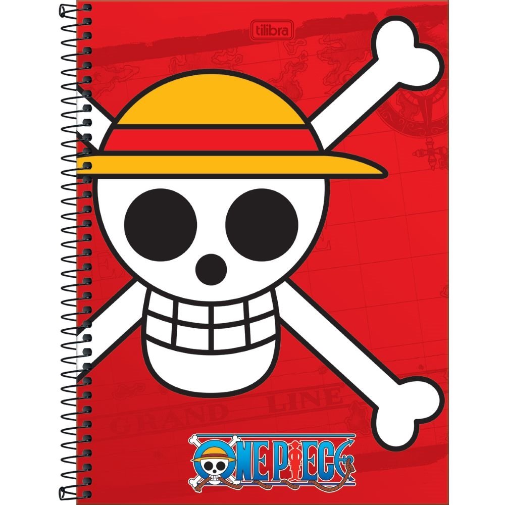 Caderno Espiral Tilibra Universitário Capa Dura One Piece 10 Matérias 160 Folhas - Embalagem com 4 Unidades