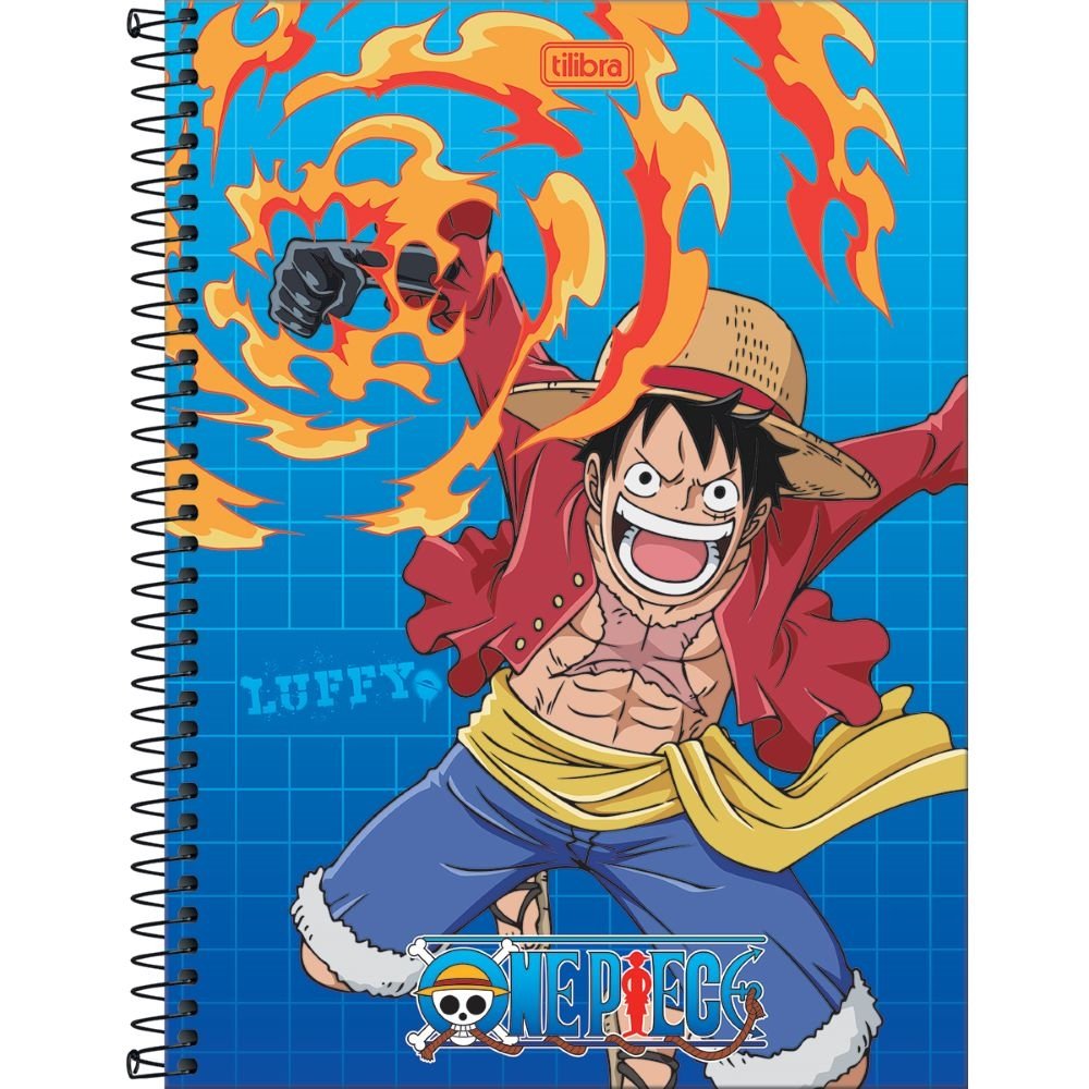 Caderno Espiral Tilibra Universitário Capa Dura One Piece 10 Matérias 160 Folhas - Embalagem com 4 Unidades