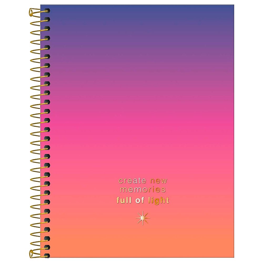 Caderno Espiral Tilibra Colegial Capa Dura Great 1 Matéria 80 Folhas - Embalagem com 4 Unidades