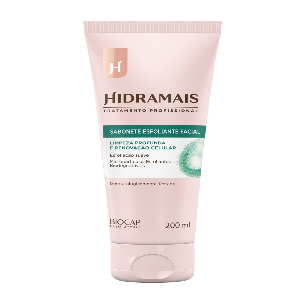 Sabonete Líquido Esfoliante Facial Bisnaga 200 ml