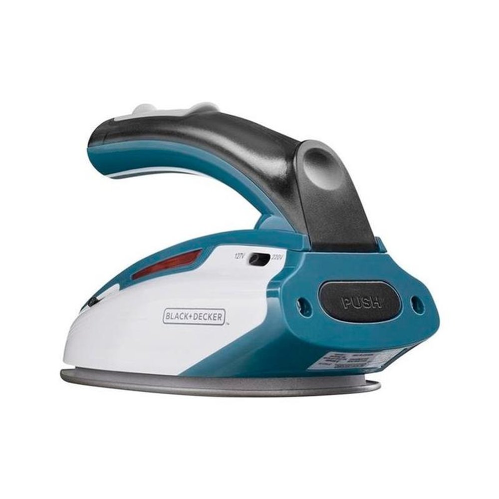 Ferro a Vapor e Seco Black & Decker 777-BR | Base Antiaderente Branco Bivolt