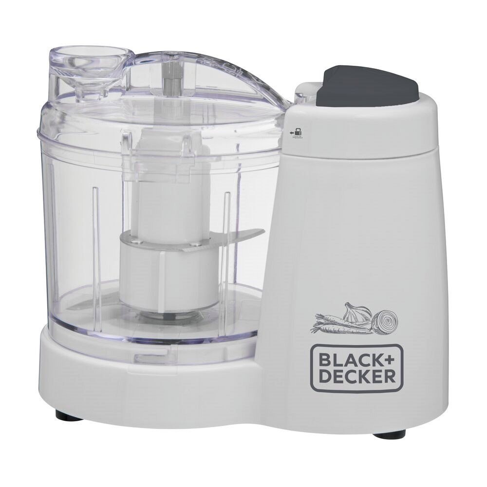 Mini Processador Black & Decker MP120, Branco, 110V