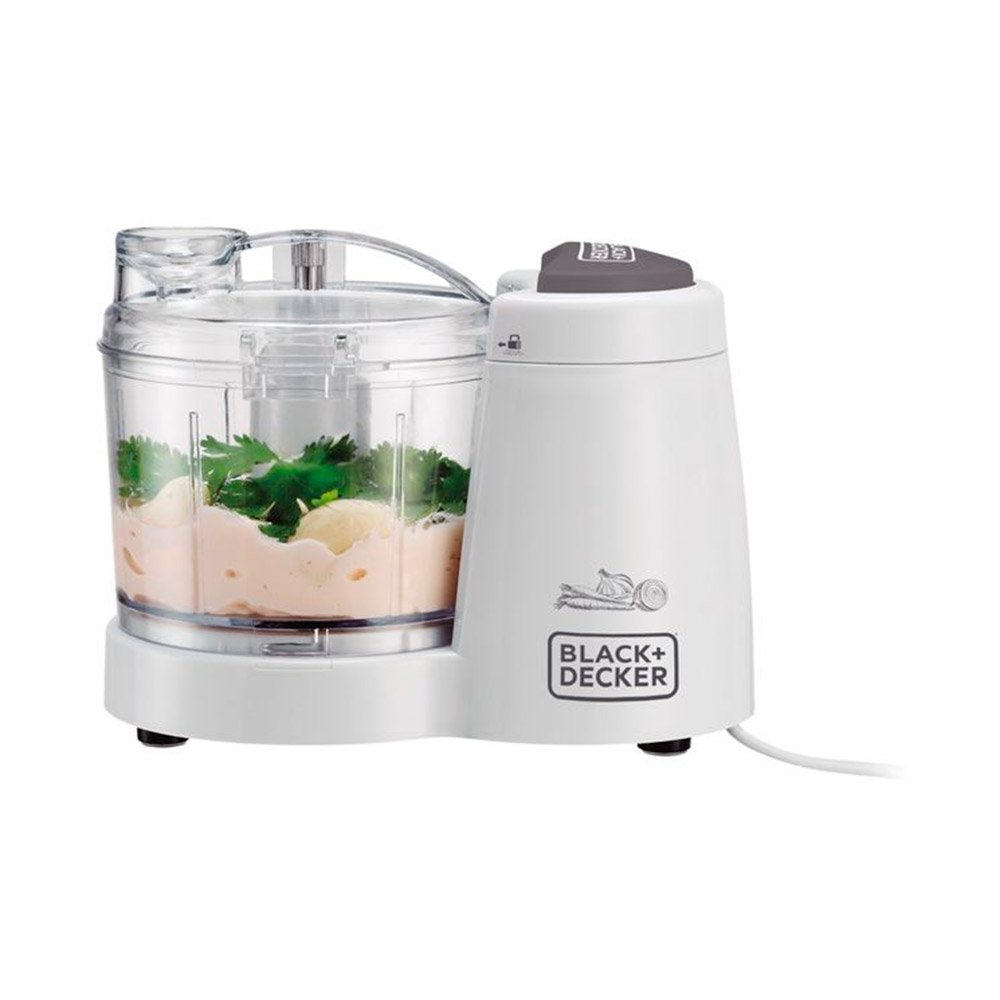 Mini Processador Black & Decker MP120, Branco, 110V