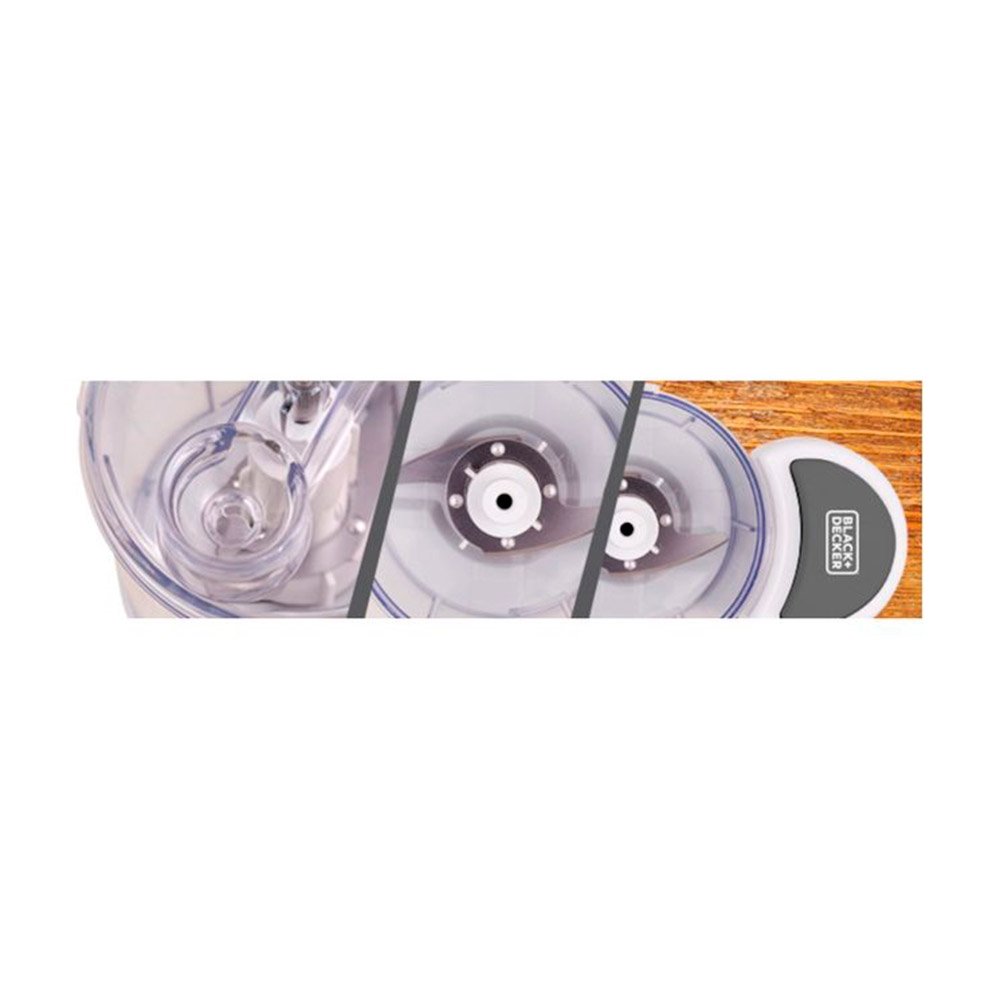 Mini Processador Black & Decker MP120, Branco, 110V