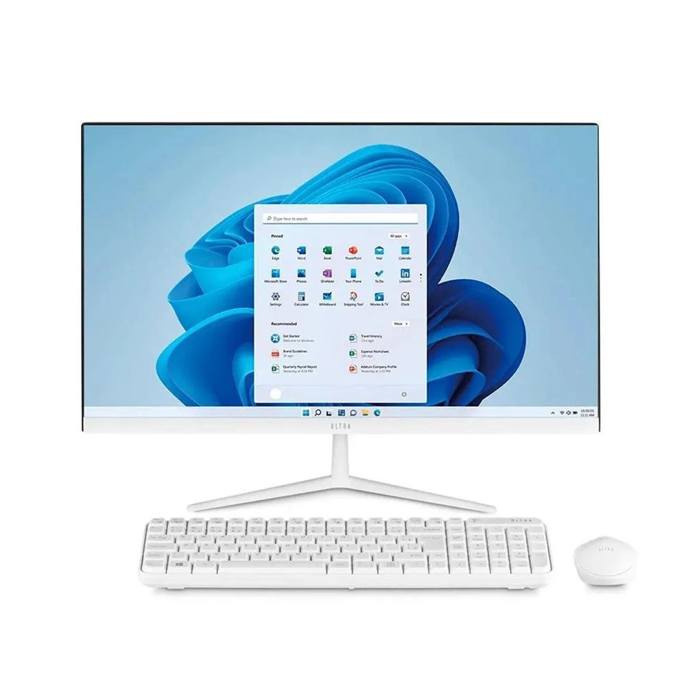 Computador All In One 23.8 Ultra UB830 Intel Celeron Memoria 4GB SSD 120GB Windows 11 + Microsoft 365