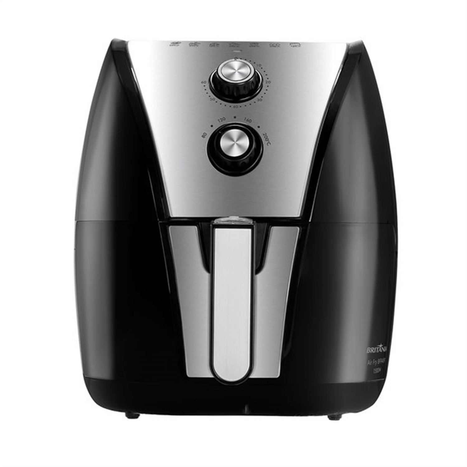 Fritadeira sem Óleo Britânia Air Fryer BFR40PI - 5 Litros, 1500W, Preto/Inox, 110V
