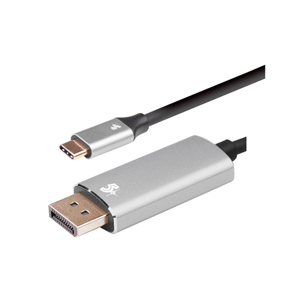 Cabo Adaptador USB-C para DisplayPort Macho 4K 60Hz - 1.8M