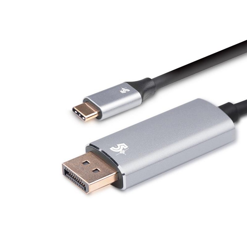 Cabo Adaptador USB-C para DisplayPort Macho 4K 60Hz - 1.8M