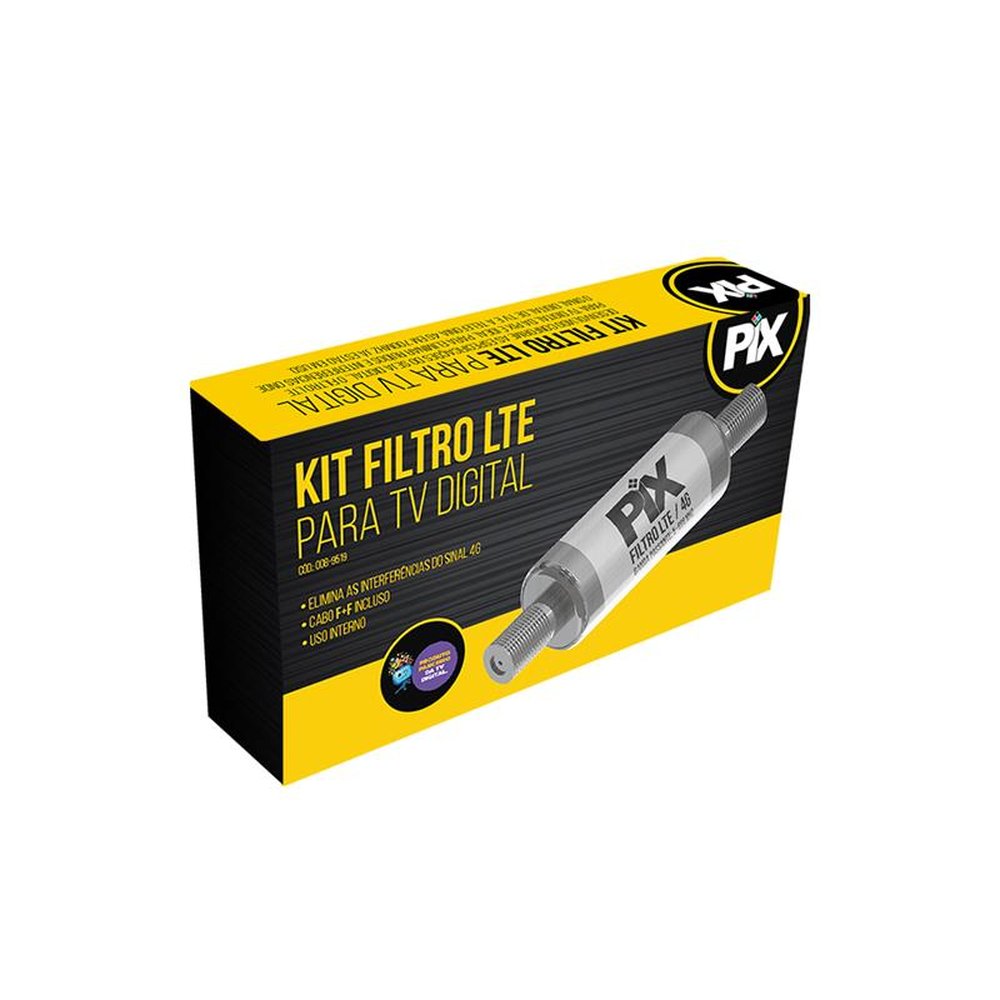 Filtro LTE 4G - 5-698MHZ - Stop Band 700MHZ