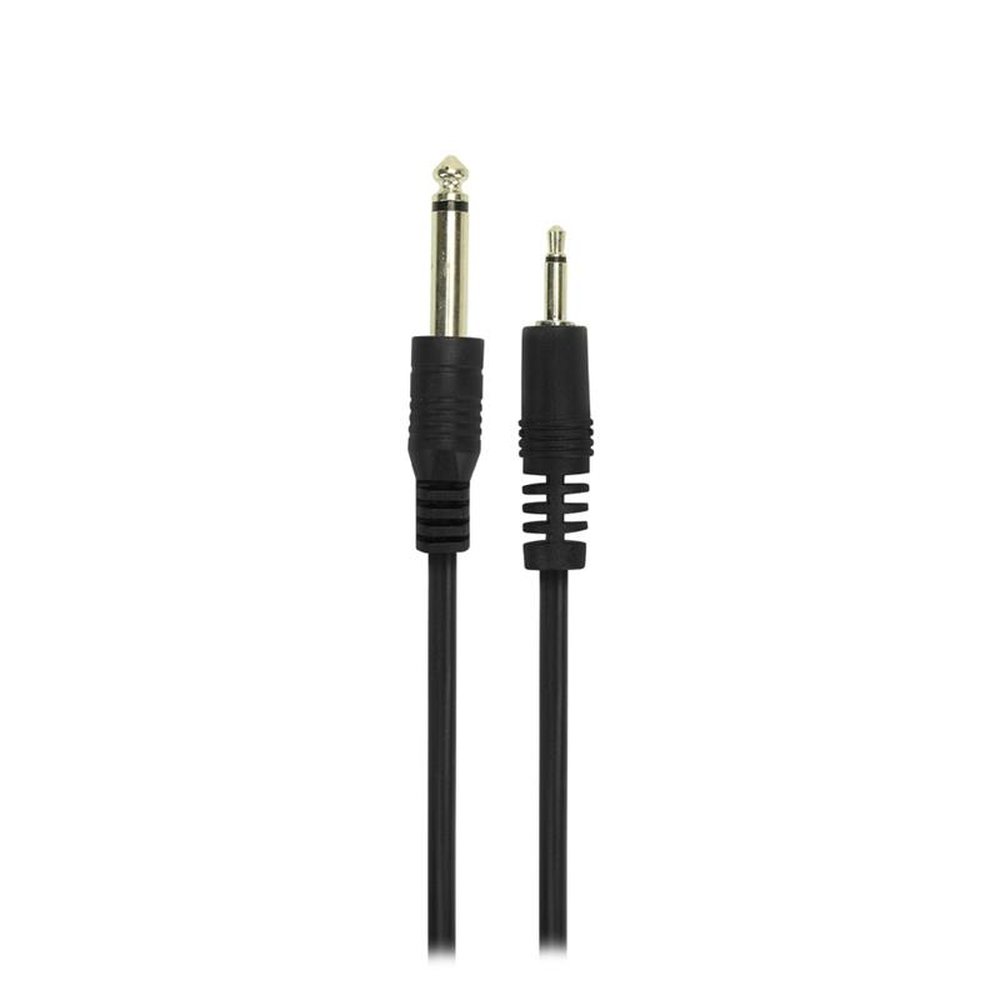 Cabo P2+p10 Plastico - P2 Mono + P10 Mono 5m