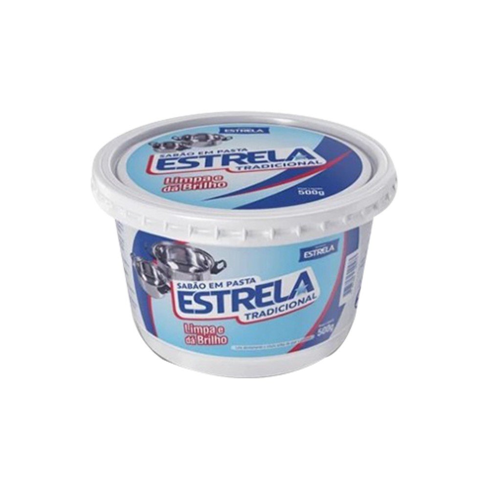 Sabao Em Pasta Estrela Tradicional 12X500 g