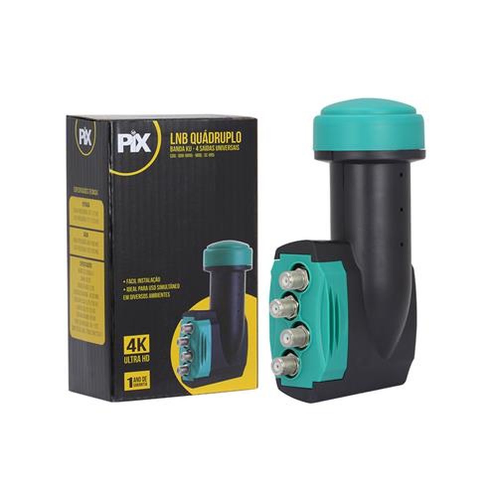LNB BANDA KU QUADRUPLO - SC-895