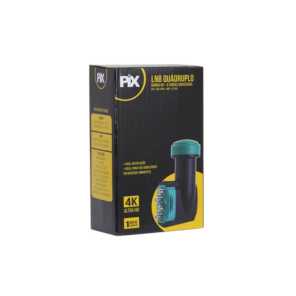 LNB BANDA KU QUADRUPLO - SC-895