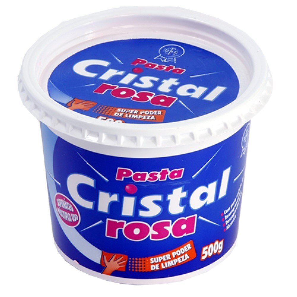 Pasta Cristal Rosa 500gr