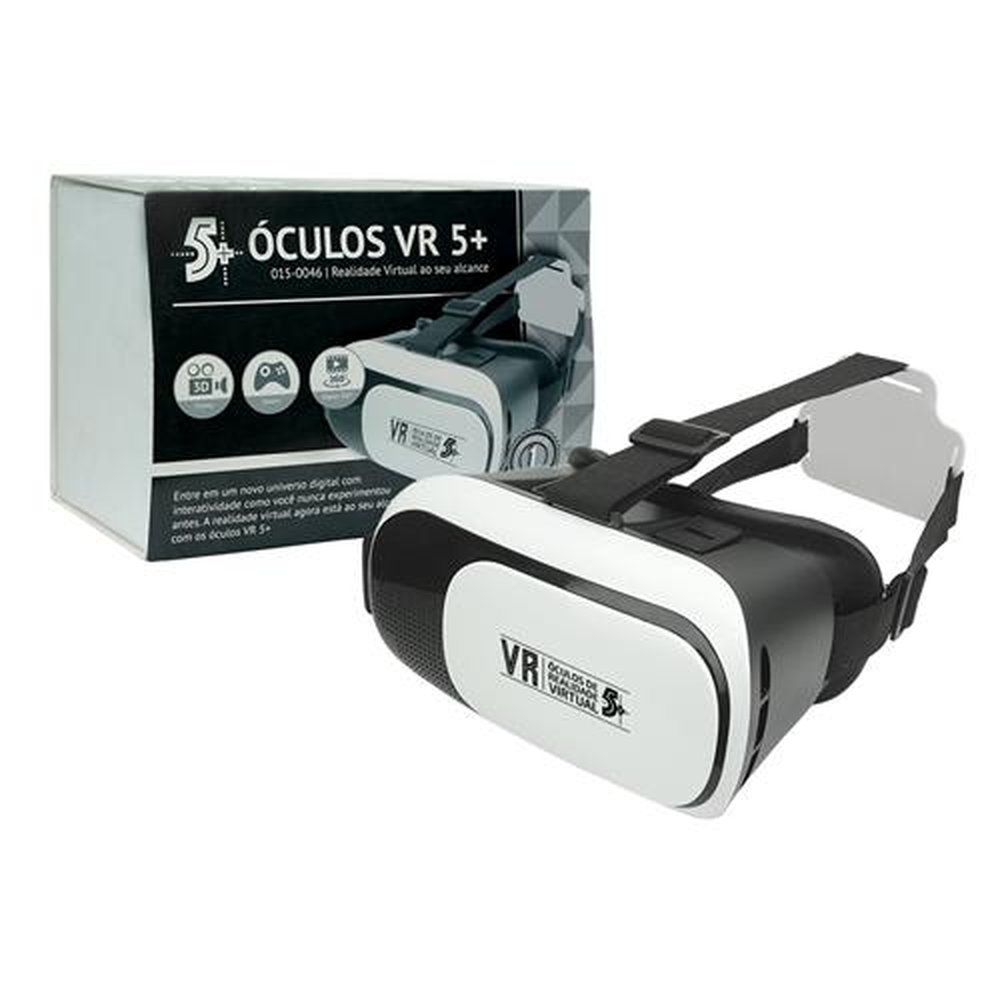 Óculos Realidade Virtual 3d - Branco