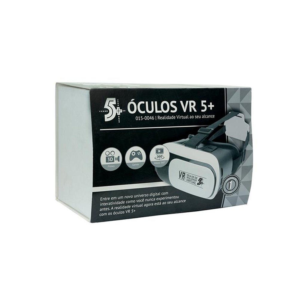 Óculos Realidade Virtual 3d - Branco