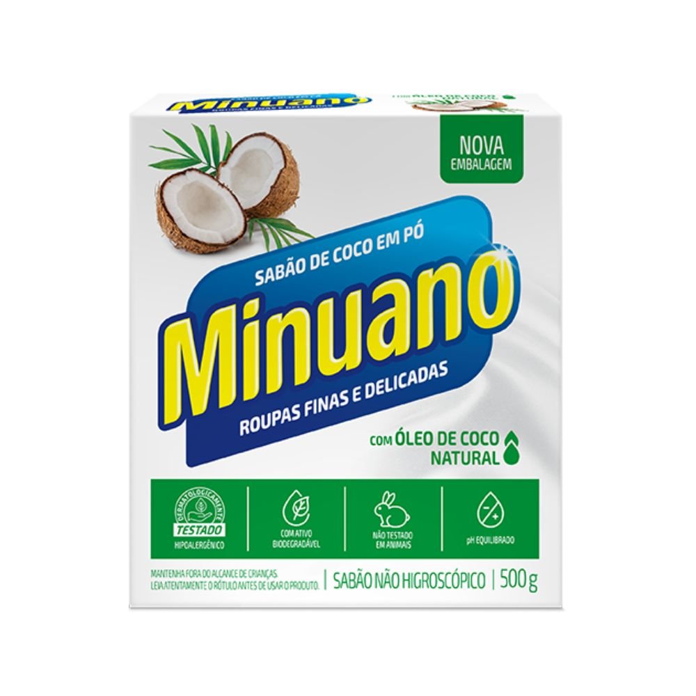 Sabao Em Barra Coco 5x100gr Minuano