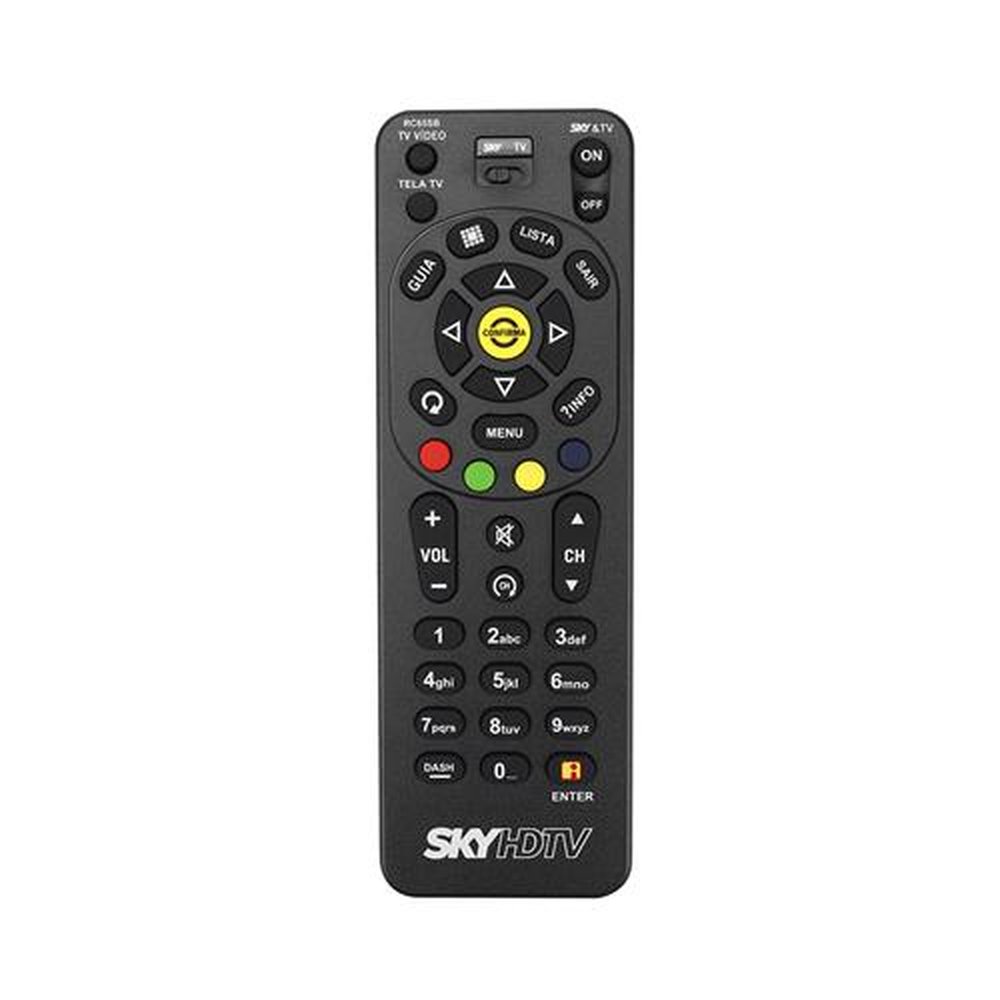 Controle Remoto Sky HDTV Zapper Rc65sb - Original