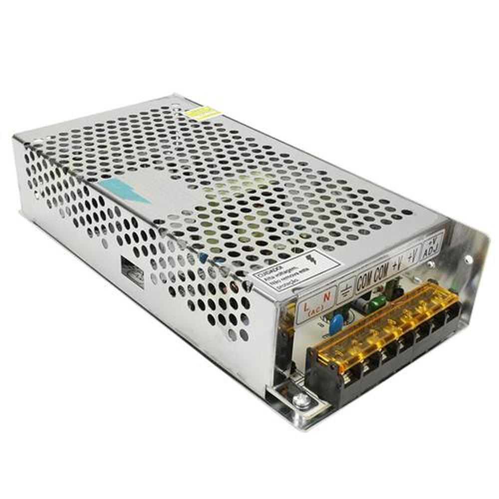 Fonte Chaveada 12V 10A 120w Bivolt - Gabinete Metálico