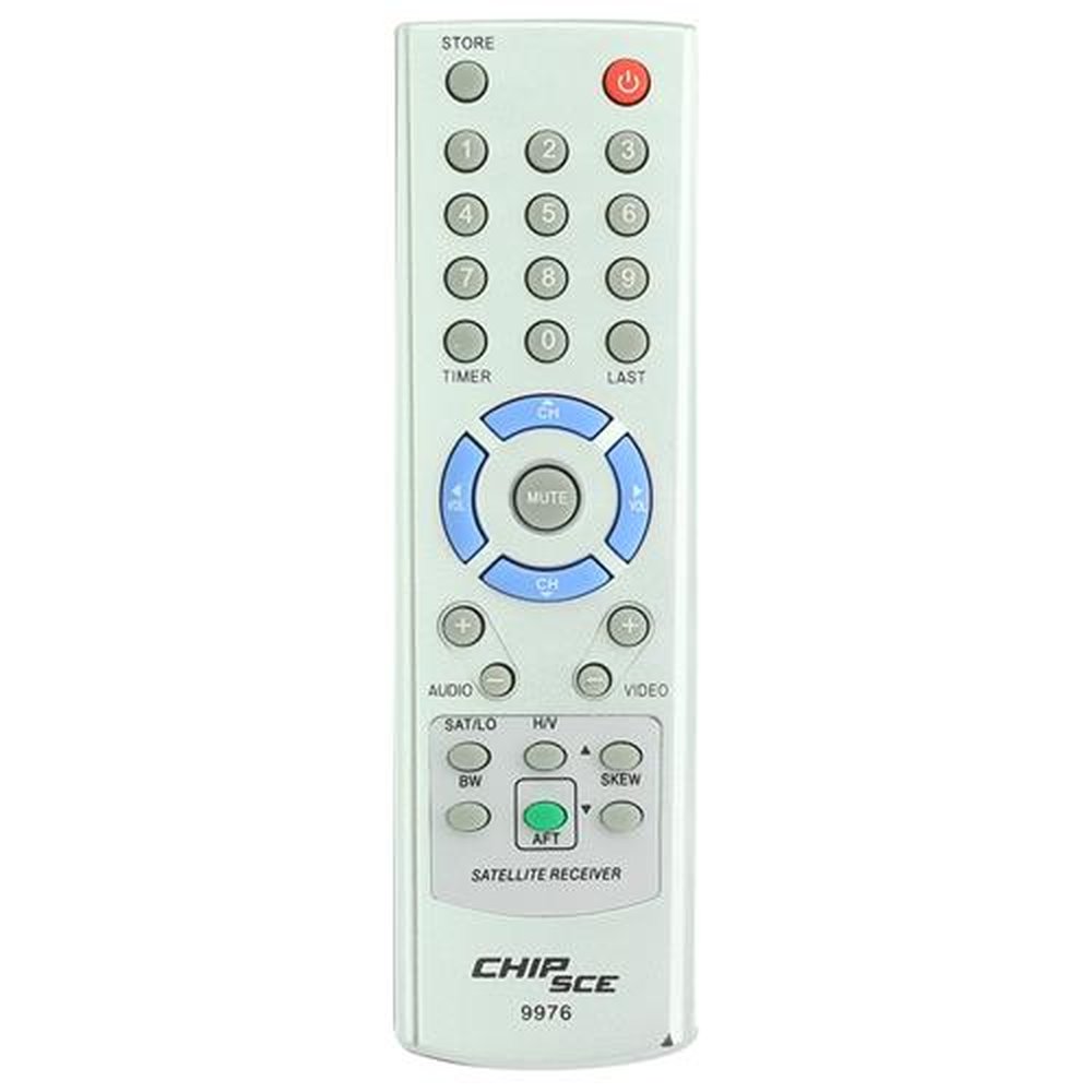 Controle Remoto Visiontec Vt-1000 Prata Slim