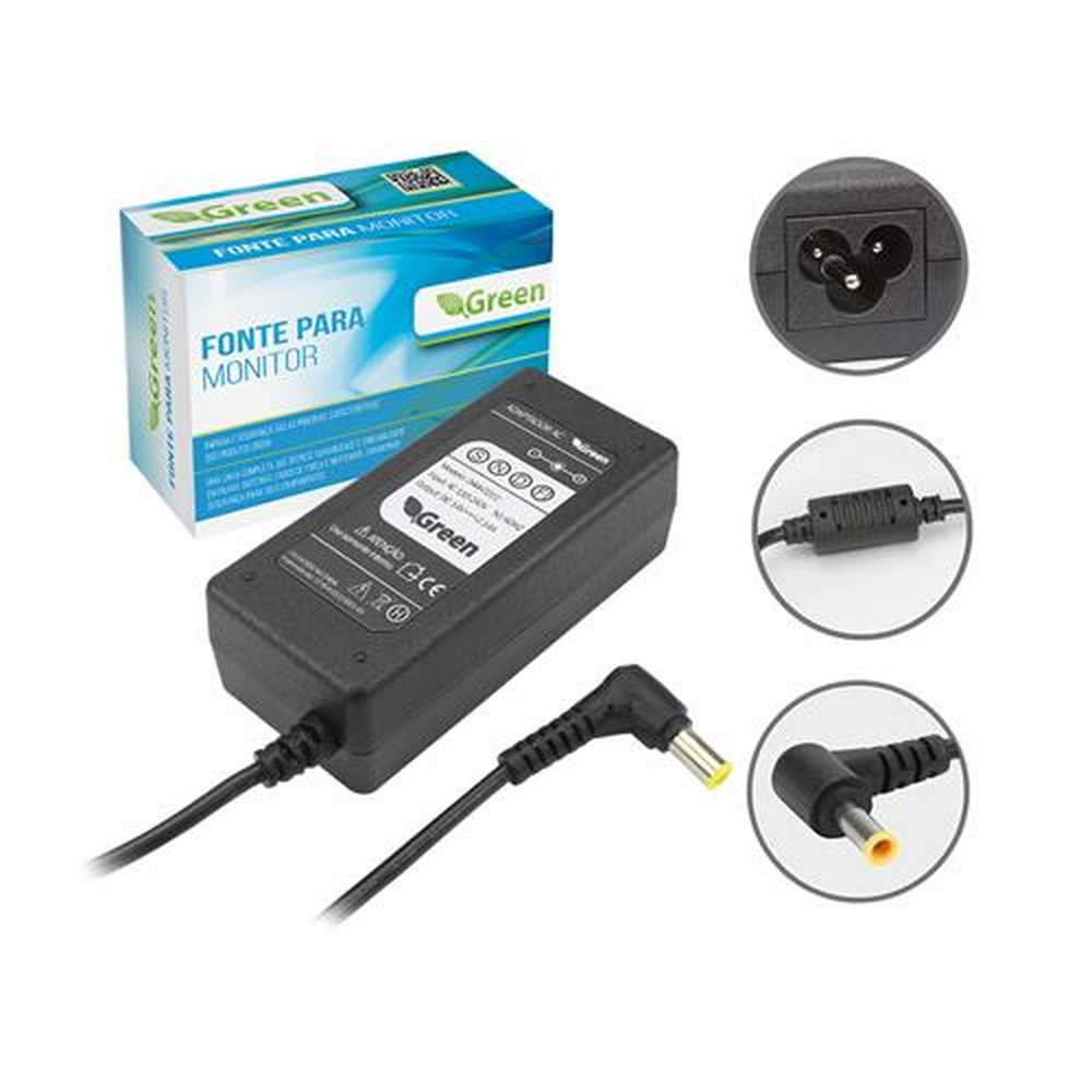 Fonte Monitor Samsung - 14v 2.14a