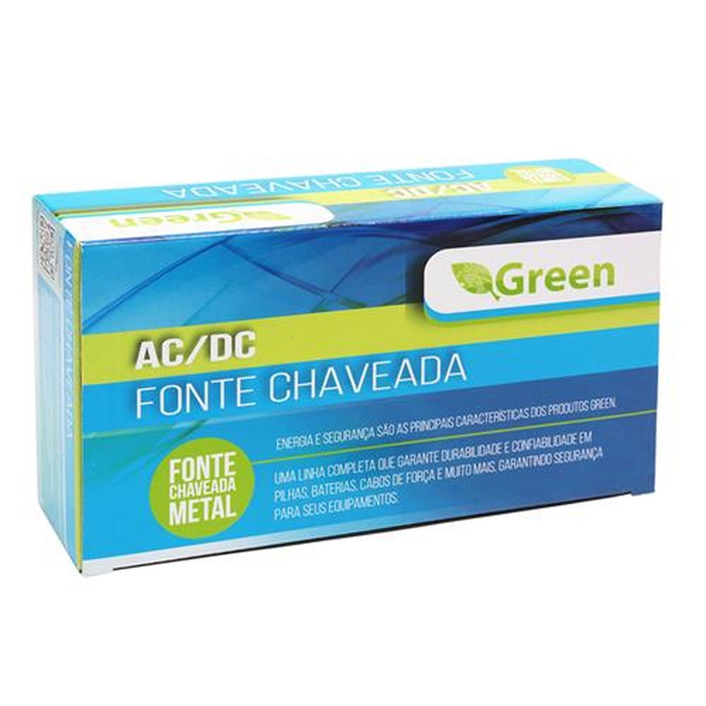 Fonte Chaveada 24v 15A 360w Bivolt - Gabinete Metálico