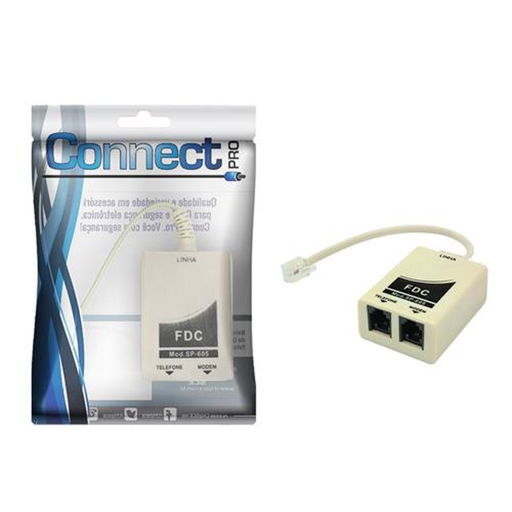 Filtro De Telefone + PC ADSL