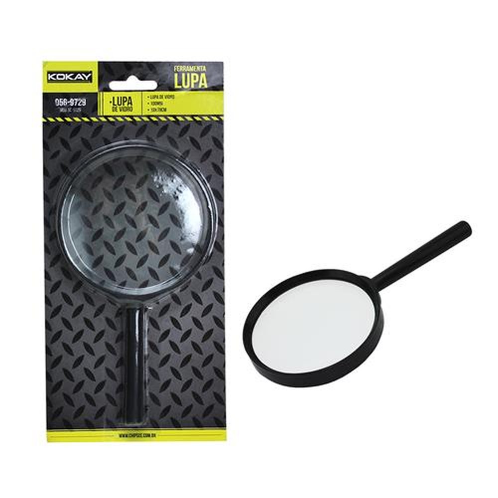 Lupa De Vidro 100 Mm