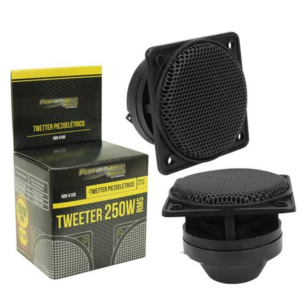 Tweeter Plastico 250w - SCE-100 - Performance Sound