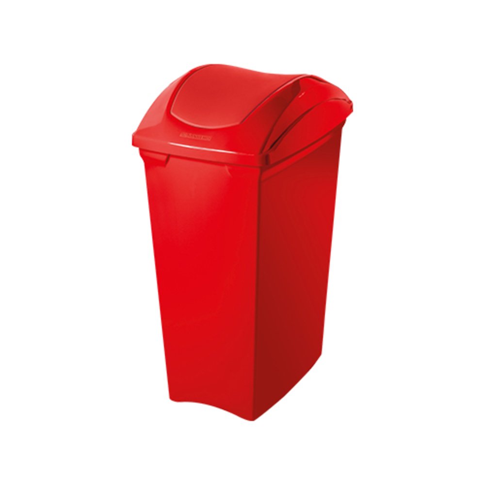Lixeira Tampa Basculante Vermelho Plastico 70lt Bettanin