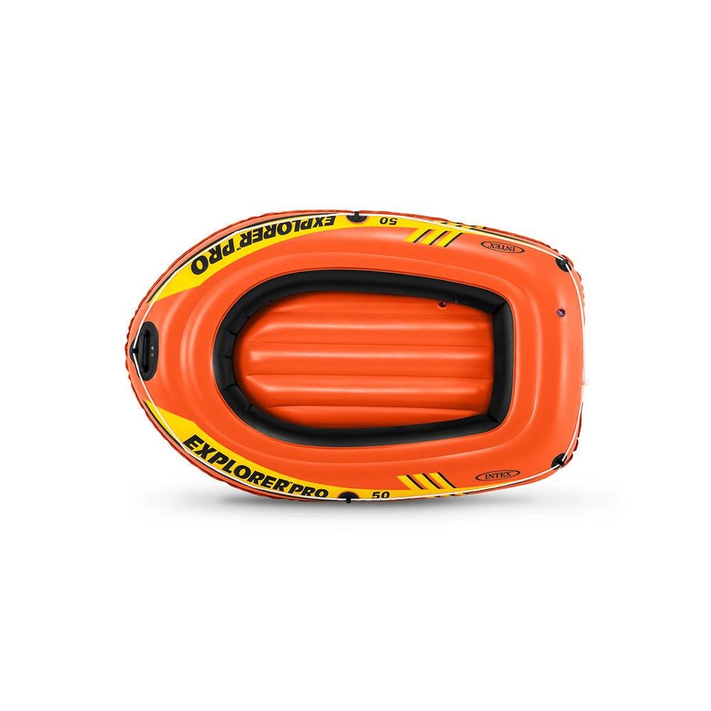 Bote Barco Inflável Explorer Pro 50 para Crianças Laranja Intex - 58354NP