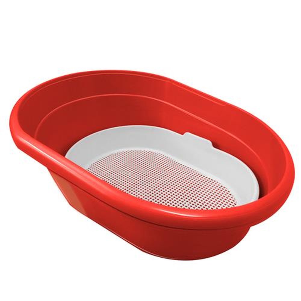 Banheira Gato Furacão Pet Furba Glamour - Vermelha
