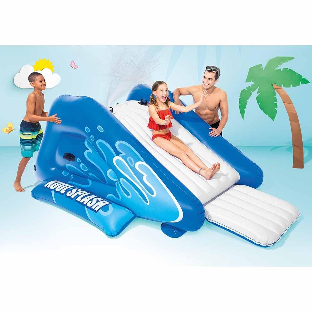 Escorregador Inflável para Piscina Azul Intex - 58849NP
