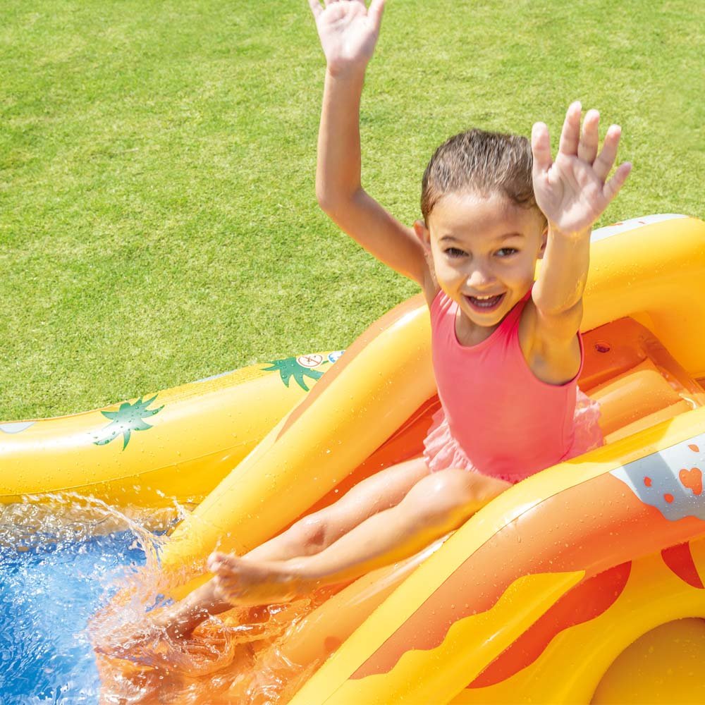Centro de Diversões Playground Inflável Dinossauro 310L Intex - 57444NP
