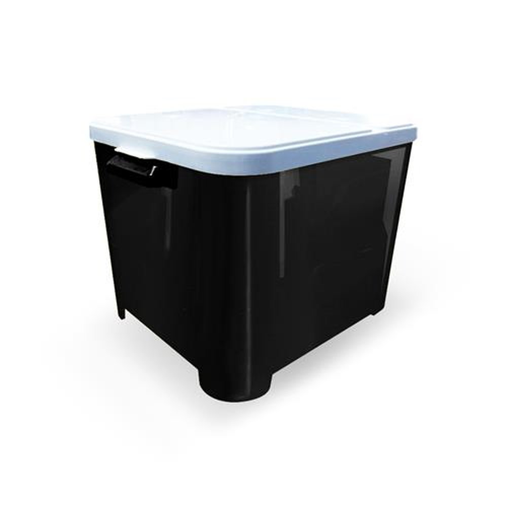 Container Para Racao 15 Kg Black
